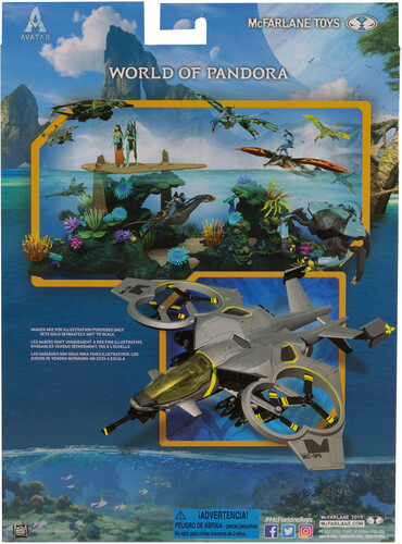 McFarlane - Avatar: The Way of Water - World of Pandora - RDA Seawasp (Large Item, Action Figure)
