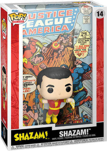 FUNKO POP! COMIC COVER: DC - Shazam (Large Item, Vinyl Figure)