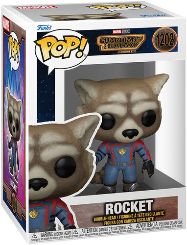 FUNKO POP! VINYL: Guardians of the Galaxy, Vol. 3 - Rocket (Vinyl Figure)