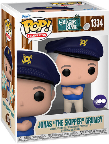 FUNKO POP! TELEVISION: Gilligan's Island - Jonas "The Skipper" Grumby (Vinyl Figure)