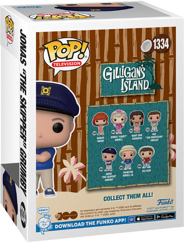 FUNKO POP! TELEVISION: Gilligan's Island - Jonas "The Skipper" Grumby (Vinyl Figure)