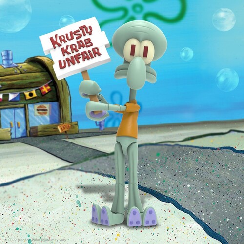 Super7 - Spongebob Squarepants - ULTIMATES! Wave 2 - Squidward (Large Item, Collectible, Figure, Action Figure)