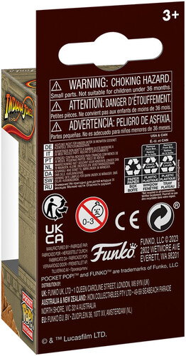 FUNKO POP! KEYCHAIN: Raiders of the Lost Ark - Indiana Jones (Vinyl Figure)