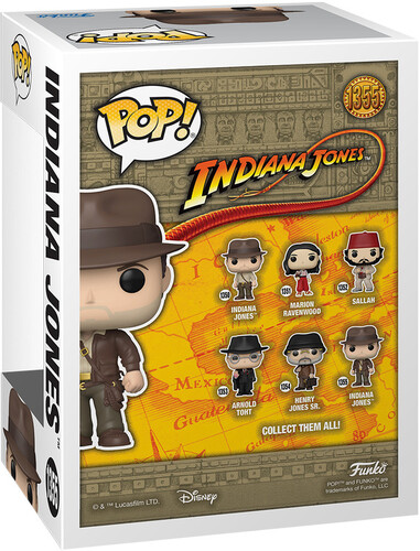 FUNKO POP! MOVIES: Raiders of the Lost Ark - Indiana J w/jacket (Vinyl Figure)