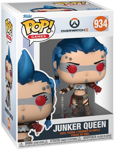 FUNKO POP! GAMES: Overwatch 2 - Junker Queen (Vinyl Figure)