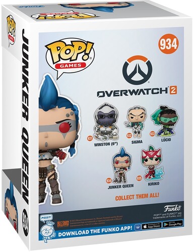 FUNKO POP! GAMES: Overwatch 2 - Junker Queen (Vinyl Figure)