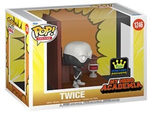 FUNKO POP! DELUXE: My Hero Academia - Twice (Hideout)(FS) (MHA) (Large Item, Vinyl Figure)