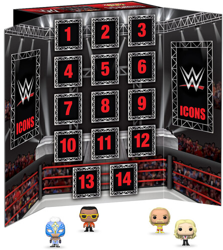 FUNKO COUNTDOWN CALENDAR: WWE - 2023 14 Day (Large Item, Vinyl Figure)