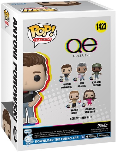 FUNKO POP! TELEVISION: Queer Eye - Antoni Porowski (Vinyl Figure)