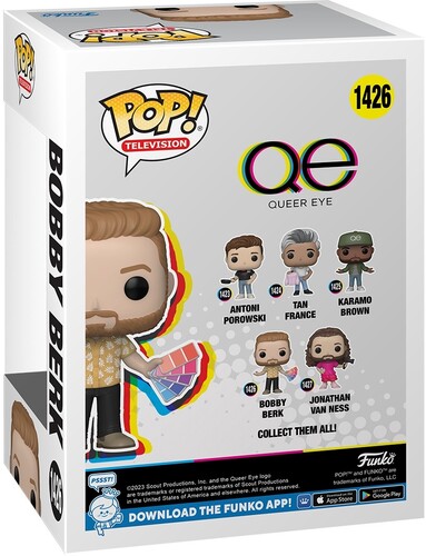 FUNKO POP! TELEVISION: Queer Eye - Bobby Berk (Vinyl Figure)