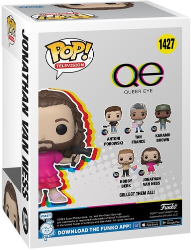 FUNKO POP! TELEVISION: Queer Eye - Jonathan Van Ness (Vinyl Figure)