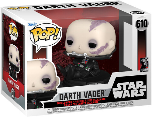 FUNKO POP! STAR WARS: Return of the Jedi 40th - Darth Vader (Unmasked) (Vinyl Figure)