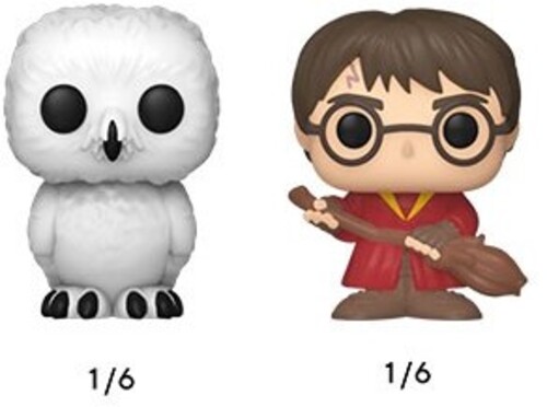 FUNKO BITTY POP!: Harry Potter - Hermione in Robe 4 Pack (Vinyl Figure)