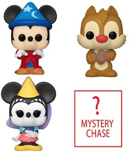 FUNKO BITTY POP!: DISNEY - Sorcerer Mickey 4 Pack (Vinyl Figure)