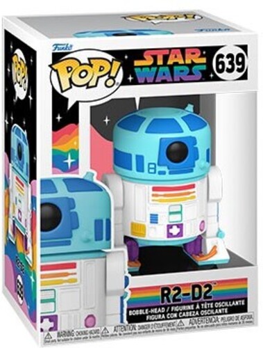 FUNKO POP! STAR WARS: Pride 2023 - R2-D2 (Vinyl Figure)