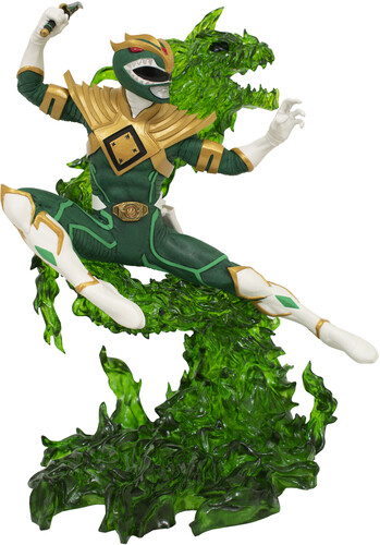 Diamond Select - Power Rangers - Gallery Green Ranger PVC Statue (Large Item, Statue, Collectible)