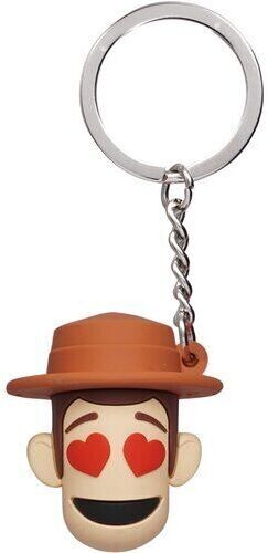 Woody Emoji Icon Ball Keyring (Keychain)