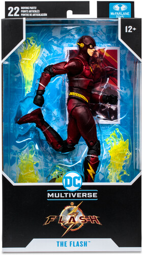 McFarlane - DC Multiverse - The Flash Movie 7" Action Figure - The Flash Batman Costume (Large Item, Action Figure)