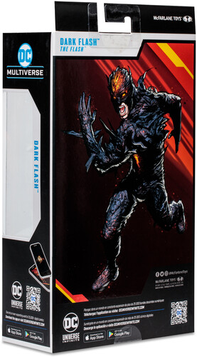 McFarlane - DC Multiverse - The Flash Movie 7" Action Figure - Dark Flash (Large Item, Action Figure)