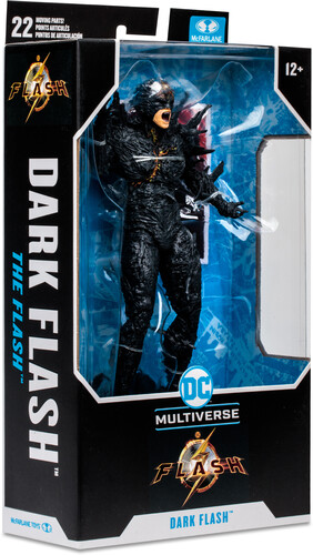 McFarlane - DC Multiverse - The Flash Movie 7" Action Figure - Dark Flash (Large Item, Action Figure)