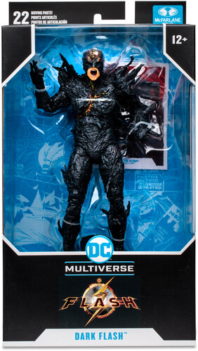 McFarlane - DC Multiverse - The Flash Movie 7" Action Figure - Dark Flash (Large Item, Action Figure)