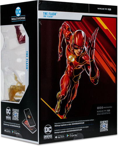 McFarlane Toys - DC Multiverse The Flash Movie - The Flash 12" Scale Statue (Large Item, Action Figure)