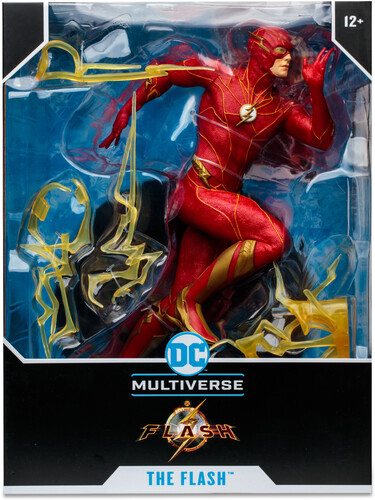 McFarlane Toys - DC Multiverse The Flash Movie - The Flash 12" Scale Statue (Large Item, Action Figure)