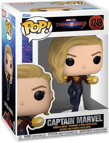 FUNKO POP! VINYL: The Marvels - Captain Marvel (Vinyl Figure)