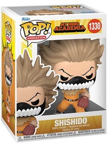 FUNKO POP! ANIMATION: My Hero Academia Baseball - Hero League Baseball- Captain Shishido (Baseball) (MHA) (Vinyl Figure)