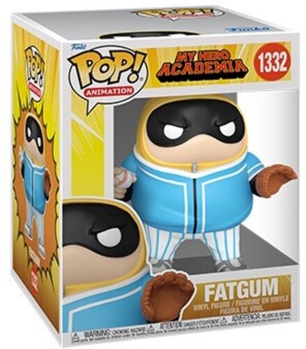 FUNKO POP! SUPER: My Hero Academia Baseball - Hero League Baseball- Fatgum (Baseball) (MHA) (Vinyl Figure)