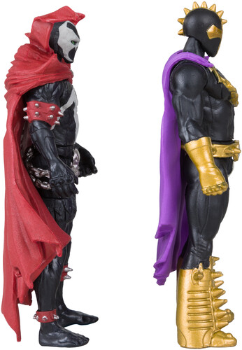 McFarlane Toys - Page Punchers - Spawn 3" Figure With Comic 2Pk - Wave 1 - Spawn And Anti-Spawn (Spawn #1) (Large Item, Action Figure)