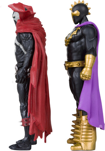 McFarlane Toys - Page Punchers - Spawn 3" Figure With Comic 2Pk - Wave 1 - Spawn And Anti-Spawn (Spawn #1) (Large Item, Action Figure)