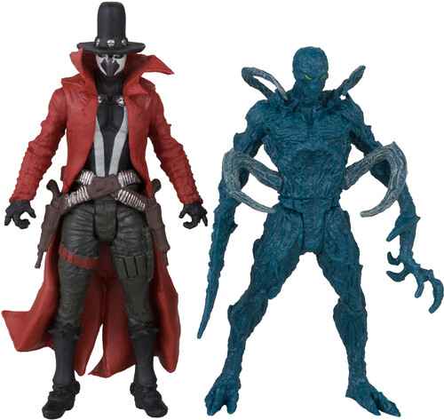 McFarlane Toys - Page Punchers - Spawn 3" Figure With Comic 2Pk - Wave 1 - Gunslinger And Auger (Spawn #309B) (Large Item, Action Figure)