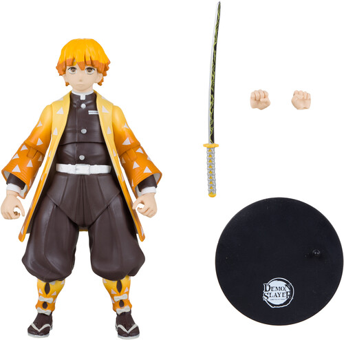 McFarlane Toys - Demon Slayer 7" Wave 1 - Zenitsu Agatsuma (Large Item, Action Figure)