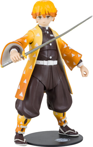McFarlane Toys - Demon Slayer 7" Wave 1 - Zenitsu Agatsuma (Large Item, Action Figure)