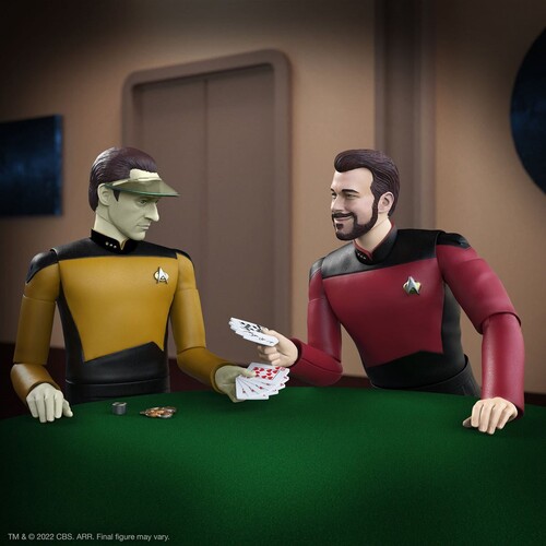 Super7 - Star Trek: The Next Generation ULTIMATES! Wave 1 - Riker (Large Item, Collectible, Figure, Action Figure)