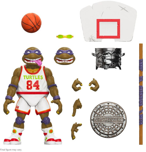 Super7 - TMNT Ultimates! Wave 9 - Slam Dunkin' Don (Large Item, Collectible, Figure, Action Figure)