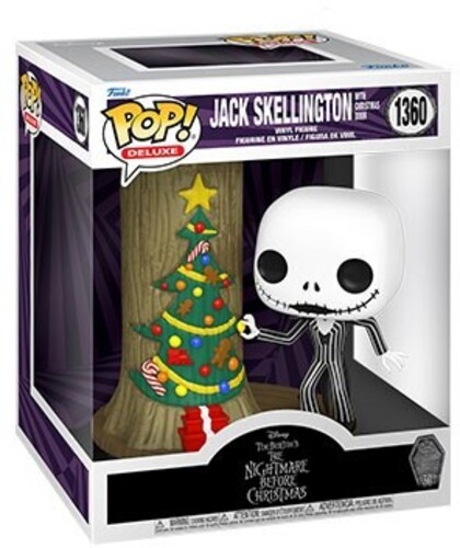 FUNKO POP! DELUXE: The Nightmare Before Christmas 30th - Jack with Christmas Door (Vinyl Figure)