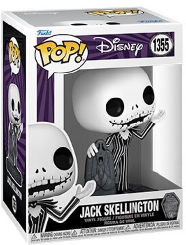 FUNKO POP! DISNEY: The Nightmare Before Christmas 30th - Jack w/Gravestone (Vinyl Figure)