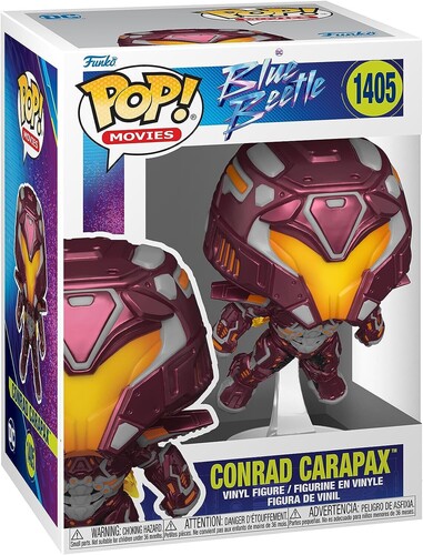 FUNKO POP! MOVIES: Blue Beetle- Carapax (Vinyl Figure)