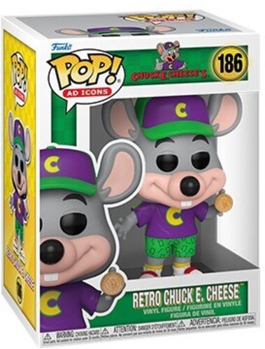 FUNKO POP! AD ICONS: Chuck E. Cheese's: Retro Chuck E. Cheese (Vinyl Figure)