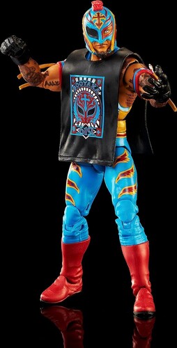 Mattel Collectible - WWE Top Picks 2023 Wave 4 - Rey Mysterio Elite Action Figure (Large Item, Action Figure, Collectible)