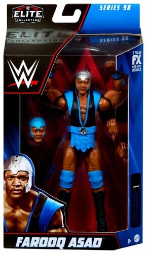 Mattel Collectible - WWE Elite Collection Faarooq Asad Action Figure (Large Item, Action Figure, Collectible)
