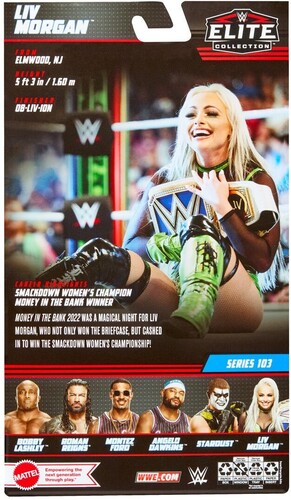 Mattel Collectible - WWE Elite Collection Series 103 - Liv Morgan Action Figure (Large Item, Action Figure, Collectible)