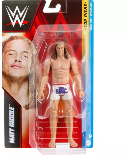 Mattel Collectible - WWE Top Picks Matt Riddle Action Figure (Large Item, Action Figure, Collectible)
