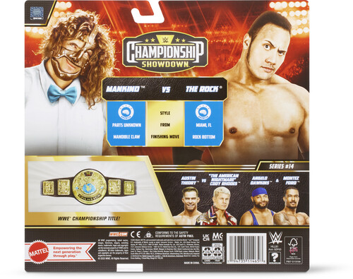 Mattel Collectible - WWE Championship Showdown 2-Pack #10 (Large Item, Action Figure, Collectible)