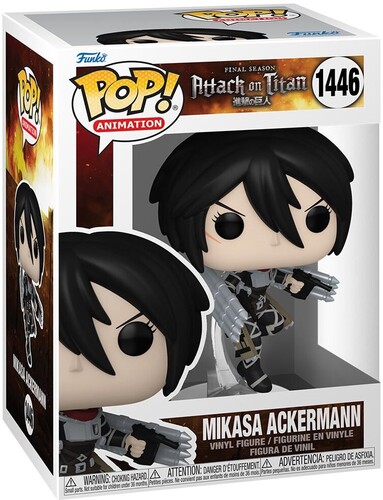 FUNKO POP! ANIMATION: Attack on Titan - Mikasa Ackermann (Vinyl Figure)
