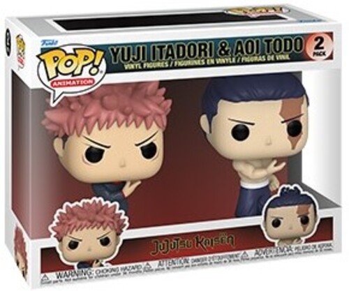 FUNKO POP! ANIMATION: Jujutsu Kaisen - Itadori & Todo 2PK (Vinyl Figure)