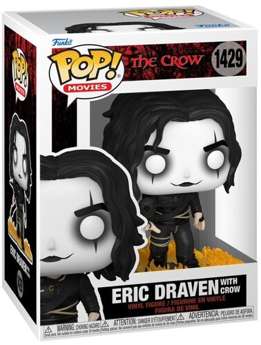 FUNKO POP! MOVIES: The Crow - Eric Draven With Crow (Vinyl Figure)