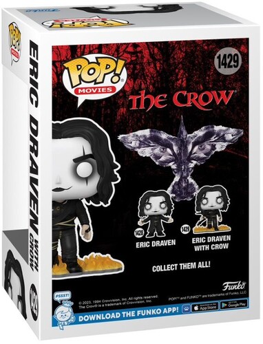 FUNKO POP! MOVIES: The Crow - Eric Draven With Crow (Vinyl Figure)